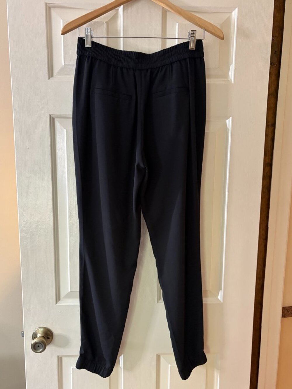 Banana Republic Black Dress Jogger Pants Size 4